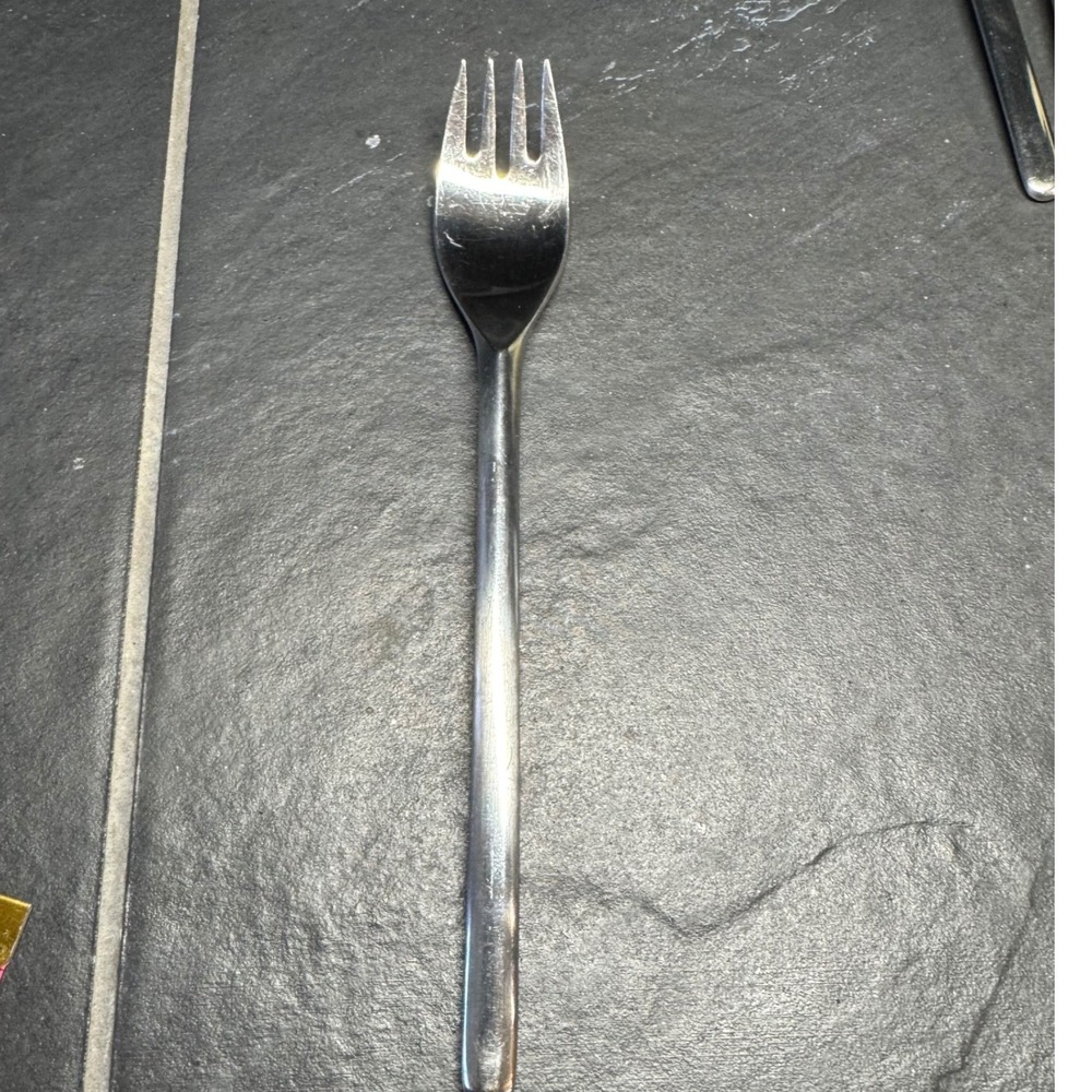Rosenthal Germany 18/8 Stainless Steel Pastry Cake Fork Silver Flatware 6.25"